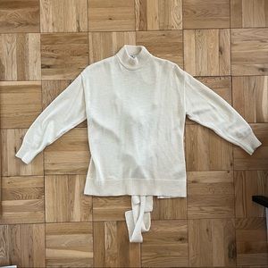 Zara Open Back Tie Sweater
